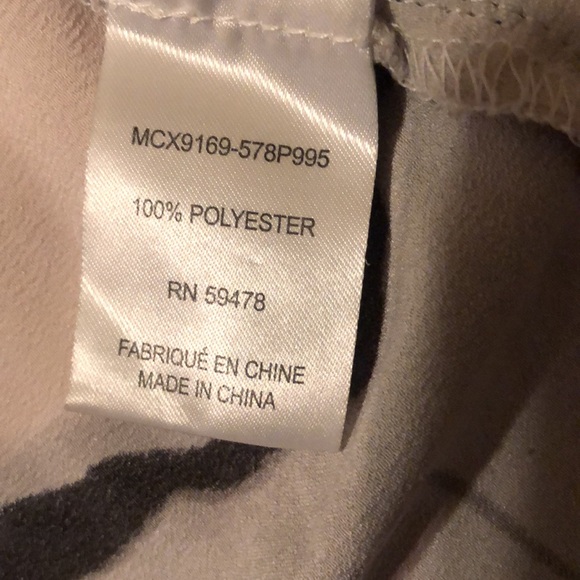 KENAR MULTICOLORED WATER COLORED PRINT BLOUSE - Picture 3 of 4